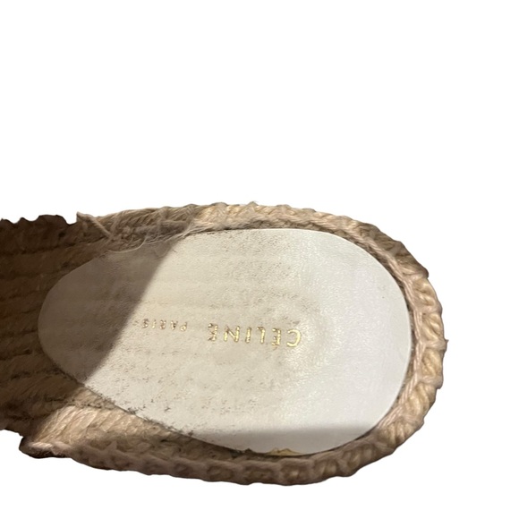 Celine White Leather Wedge - Picture 5 of 8